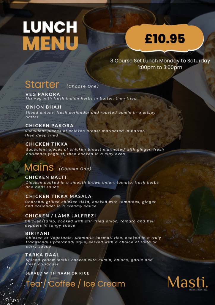 Masti-Lunch-Menu