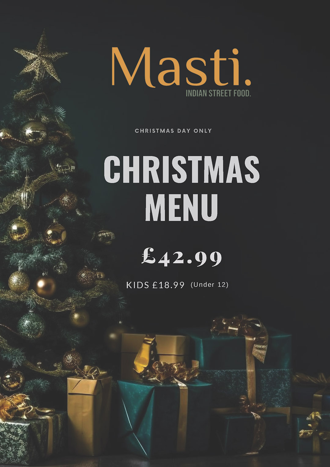 Christmas masti menu